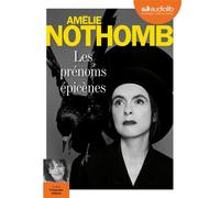 Les Prénoms épicènes Livre audio 1CD MP3 - Amélie Nothomb - Audiolib - Texte lu (CD) - Textes lus CD
