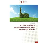Les Préoccupations Environnementales Dans Les Marchés Publics