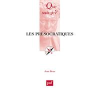 Les Présocratiques