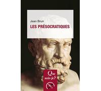 Les Présocratiques Jean Brun (Auteur)