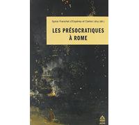 Les présocratiques à Rome
