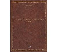 Les preuves : affaire Dreyfus (29 septembre 1898) / Jean Jaurès
