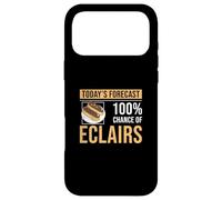 Les prévisions d'aujourd'Hui 100% Chance of Eclairs Funny Eclair Lovers Coque pour iPhone 17 Pro Max