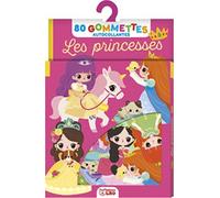 Les Princesses - 80 Gommettes Autocollantes
