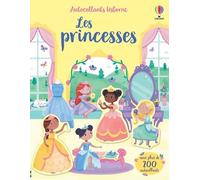 Les princesses - Autocollants Usborne - Caroline Young - Usborne - broché - Document jeunesse