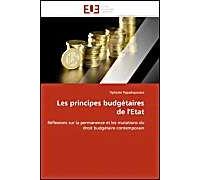 Les Principes Budgétaires De L'etat