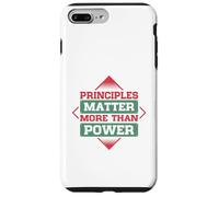 Les principes comptent Plus Que Le Pouvoir Coque pour iPhone 7 Plus/8 Plus
