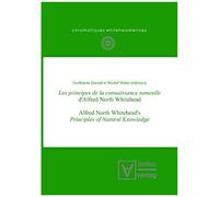 Les Principes De La Connaissance Naturelle D'alfred North Whitehead