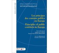 Les Principes Des Contrats Publics En Europe