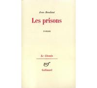 Jean Roudaut – Les Prisons – Roman – Broché – Gallimard