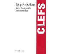 Les privatisations - Xavier Denis - Montchrestien - Livre