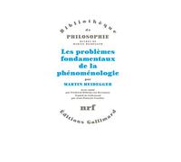 Les problèmes fondamentaux de la phénoménologie