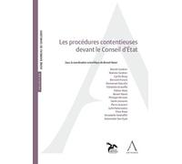 Les Procédures Contentieuses Devant Le Conseil D?Etat