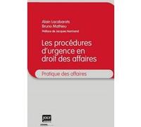 les procédures d'urgence en droit des affaires