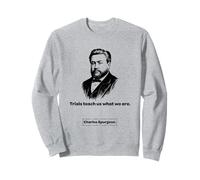Les procès baptistes de Charles Spurgeon Nous apprennent ce Que Nous Sommes Sweatshirt