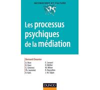 Les processus psychiques de la médiation - Créativité, champ thérapeutique et psychanalyse - Bernard Chouvier - Dunod - broché - Etude