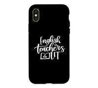 Les professeurs d'anglais sont éclairés par Une drôle d'appréciation Coque pour iPhone X/XS
