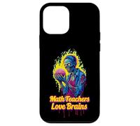 Les professeurs de mathématiques adorent Brains Halloween Zombie Coque pour iPhone 12 Mini