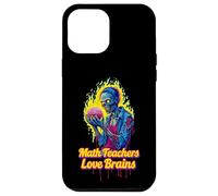 Les professeurs de mathématiques adorent Brains Halloween Zombie Coque pour iPhone 12 Pro Max