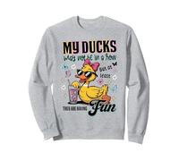 Les professeurs de Silly Goose Duck ne sont Pas d'affilée, Ils s'amusent Sweatshirt