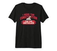Les professeurs d'histoire lisent la Constitution avec Humour T-Shirt Haut de Gamme