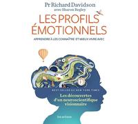 Les Profils émotionnels - Richard Davidson - Les Arenes Eds - broché - Essai