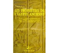 Les prophéties de l'Egypte ancienne Comprendre le monde moderne - André Fermat - La Maison De Vie - broché - Essai