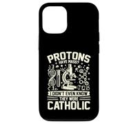 Les Protons Ont Une Masse Je ne savais Pas qu'ils étaient physiciens catholiques Coque pour iPhone 12/12 Pro