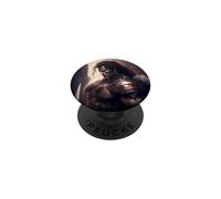 Les prouesses invincibles des Guerriers épiques en Action PopSockets PopGrip Adhésif