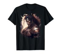 Les prouesses invincibles des Guerriers épiques en Action T-Shirt Graphique avec Valeur
