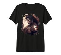 Les prouesses invincibles des Guerriers épiques en Action T-Shirt Haut de Gamme