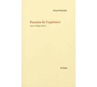 Les psaumes de l'espérance - Gérard Bocholier - Ad Solem - broché - Poésie
