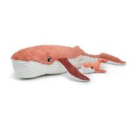 Les PTIPOTOS by Les DEGLINGOS - Peluche GEANTE GRAVILLOU LA Baleine Maman Bebe - Toute Douce - Cadeau Naissance Anniversaire Noel - 75CM - Terracotta