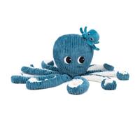 Peluche Les Deglingos - Ptipotos pieuvre maman et bébé bleu - 45cm - Pour enfant dès la naissance