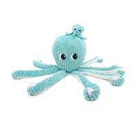 Déglingos Peluche Filou maman et bébé Les Ptipotos Aqua 50 cm