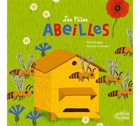 Les P'tites abeilles - Fleur Daugey - Du Ricochet Eds - cartonné - Document jeunesse dès 3 ans