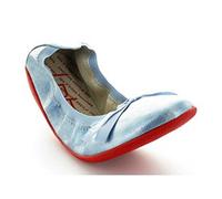 Les P'tites Bombes Ballerine Ella R Vernis Bleu Ciel