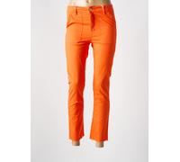 les p'tites bombes pantalons femme de couleur orange 36