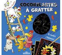 Les P'tites Poules - Cocoricartes à gratter - PKJ - Dragon D'or Livres Du - broché - Document jeunesse