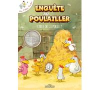 Les P'tites Poules - Escape book - Enquête au poulailler - Livre- avec énigmes - Dès 7 ans