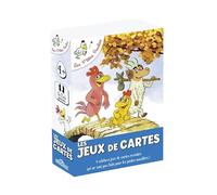 Les P'tites Poules - Les jeux de cartes - Jeu de 50 cartes, de 2 à 6 joueurs - Dès 4 ans