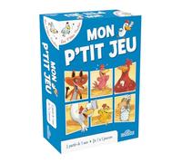 Les P'tites Poules - Mon p'tit jeu - Boîte de jeu avec un plateau, des pions et 40 cartes - De 2 à 5 joueurs - 20 minutes de jeu - Dès 5 ans