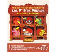 Les P'tites Poules : mystères et aventures - Christian Jolibois - Lizzie - Univers Audio - Texte lu (CD) - Roman cadet CD