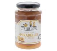 Les P'tites Tartines Confiture de mirabelles de Lorraine - Pot 315g