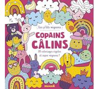 Les p'tits mignons - Copains câlins - coloriage - animaux mignons - cutie - 3 ans