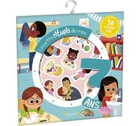 Les p'tits rituels de mes 3 ans - Pochette de 30 autocollants épais et repositionnables avec 2 décors - À partir de 18 mois