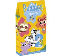 Les puzzles de mes 2 ans - 4 puzzles + colori - Tiago Americo - Grund - Jeux livres objets