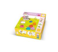 Les Puzzles duo de Petite Souris - A qui est ce pot ? - Boîte 24 pièces (12x2)