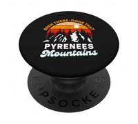 Les Pyrénées sont passées par là, ce drôle de Voyage rétro PopSockets PopGrip Adhésif