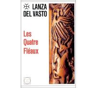 Les Quatre Fléaux - Joseph Lanza del Vasto - Rocher Eds Du - broché - Livre